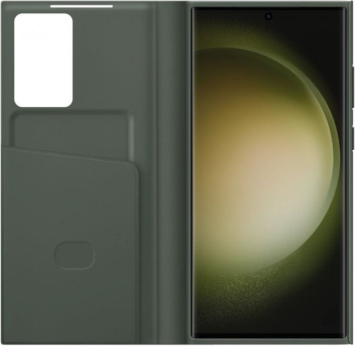 Чохол Samsung Smart View Wallet Case для смартфона Galaxy S23 Ultra (S918) Khaki