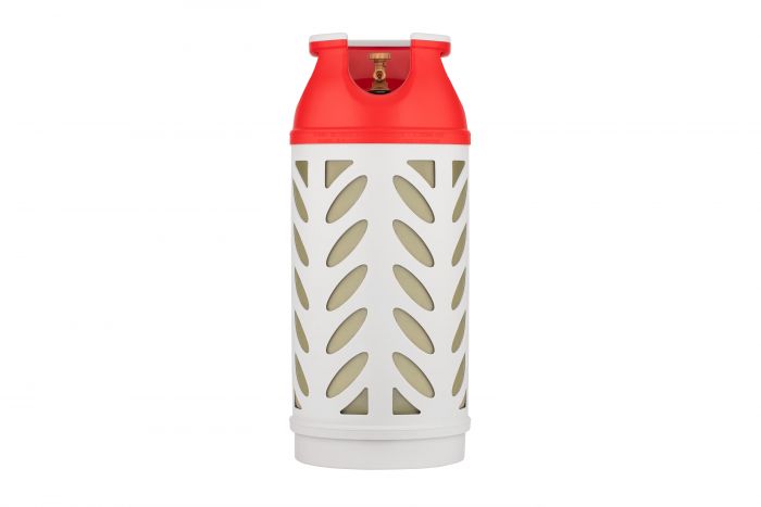Балон газовий композитний Hexagon Ragasco 33.5л HR33.5L, пропан/бутан 14кг/16,5кг, 20бар, вентиль Shell (український стандарт), 7.5 кг