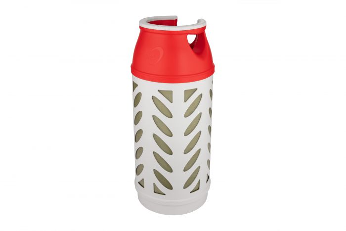 Балон газовий композитний Hexagon Ragasco 33.5л HR33.5L, пропан/бутан 14кг/16,5кг, 20бар, вентиль Shell (український стандарт), 7.5 кг