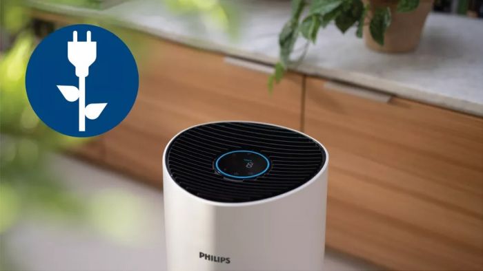 Очисник повітря PHILIPS 1000i Series, 78м2, 300м3/год, дисплей, Nano, НЕРА,попередн.,угольний фільтр, Wi-Fi, 4 режими, білий