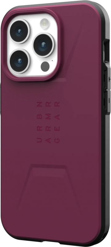 Чохол UAG для Apple iPhone 15 Pro Max Civilian Magsafe, Bordeaux