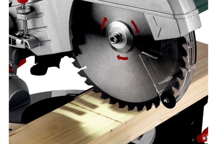 Пила торцювальна Metabo KS 216 M, 1100Вт, диск 216мм, пропил 60/45мм, 8.7кг