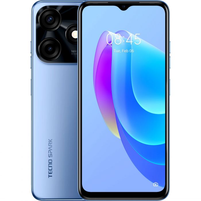 Смартфон TECNO Spark 10C (KI5k) 6.56" 4/128GB, 2SIM, 5000mAh, Meta Blue