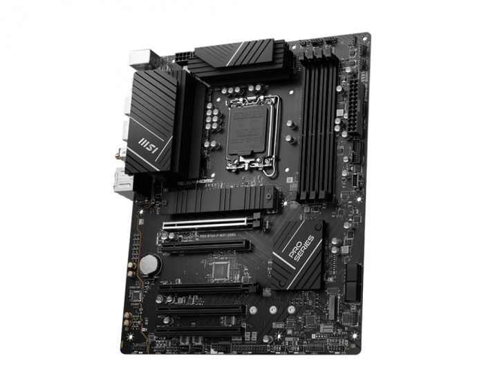 Материнcька плата MSI PRO B760-P WIFI DDR4 s1700 P760 4xDDR4 M.2 HDMI DP WiFi BT ATX