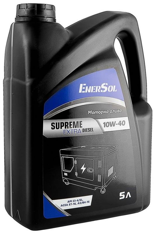 Олива моторна EnerSol для дизельних двигунів, об'єм 5 л