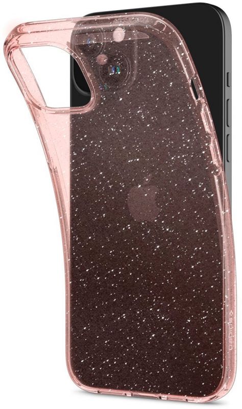 Чохол Spigen для Apple iPhone 15 Liquid Crystal Glitter, Rose Quartz
