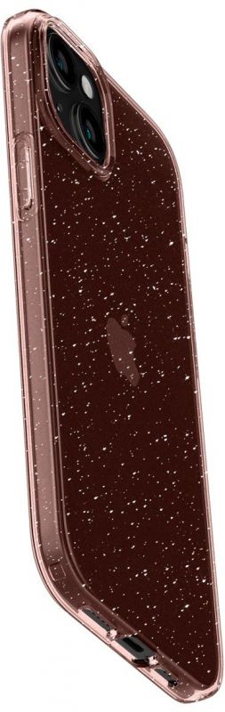 Чохол Spigen для Apple iPhone 15 Liquid Crystal Glitter, Rose Quartz
