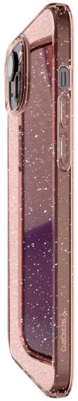 Чохол Spigen для Apple iPhone 15 Liquid Crystal Glitter, Rose Quartz