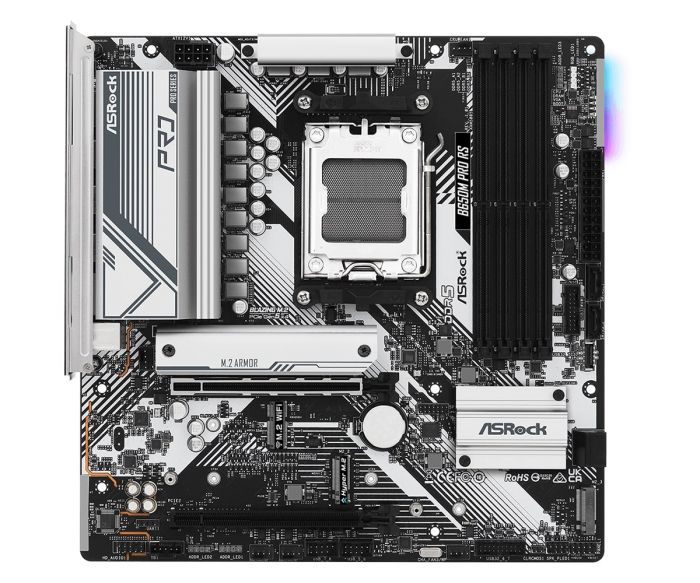 Материнська плата B650M PRO RS sAM5 B650 4xDDR5 M.2 HDMI DP mATX