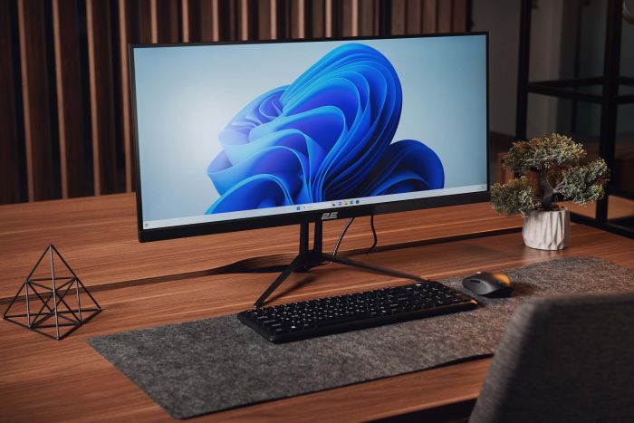 Монітор 2E 28.7" D2923B 2xHDMI, DP, Audio, IPS, 2560*1080, 21:9, 75Hz