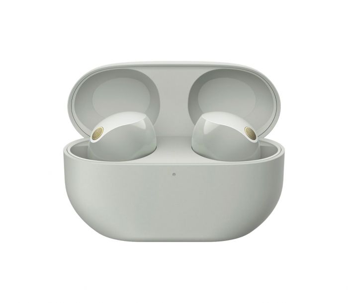 Навушники TWS Sony WF-1000XM5 BT 5.3, ANC, Hi-Res, IPX4, SBC, AAC, LDAC, LC3, Mic,  Сріблястий