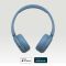 Навушники On-ear Sony WH-CH520 BT 5.2, SBC, AAC, Wireless, Mic, Синій