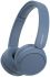 Навушники On-ear Sony WH-CH520 BT 5.2, SBC, AAC, Wireless, Mic, Синій