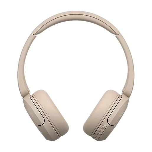 Навушники On-ear Sony WH-CH520 BT 5.2, SBC, AAC, Wireless, Mic, Бежевий