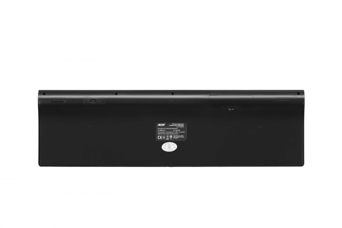 Клавіатура Acer OKR020, 109key, WL, EN/UKR/RU, чорний