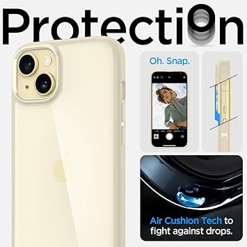 Чохол Spigen для Apple iPhone 15 Plus Ultra Hybrid Mute, Beige