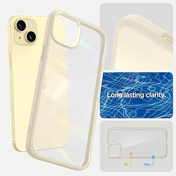 Чохол Spigen для Apple iPhone 15 Plus Ultra Hybrid Mute, Beige