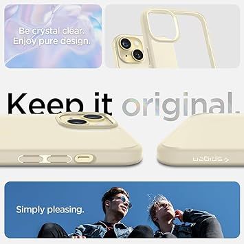 Чохол Spigen для Apple iPhone 15 Plus Ultra Hybrid Mute, Beige