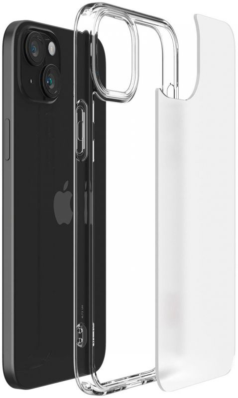 Чохол Spigen для Apple iPhone 15 Plus Ultra Hybrid, Frost Clear