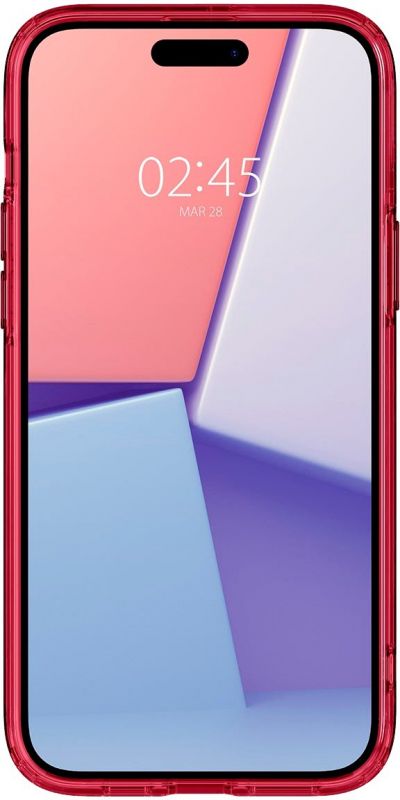 Чохол Spigen для Apple iPhone 15 Plus Ultra Hybrid, Red Crystal