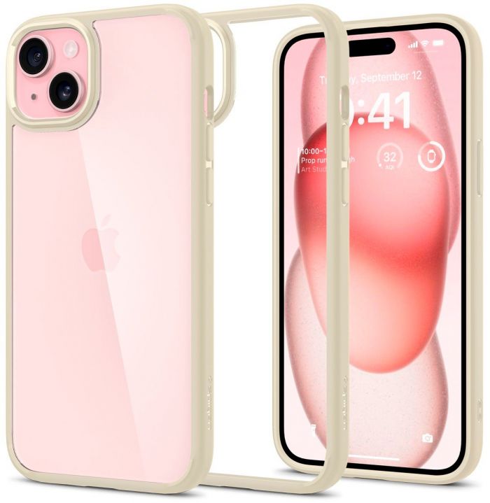 Чохол Spigen для Apple iPhone 15 Ultra Hybrid, Mute Beige