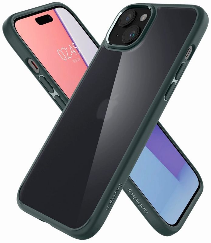 Чохол Spigen для Apple iPhone 15 Ultra Hybrid, Frost Green