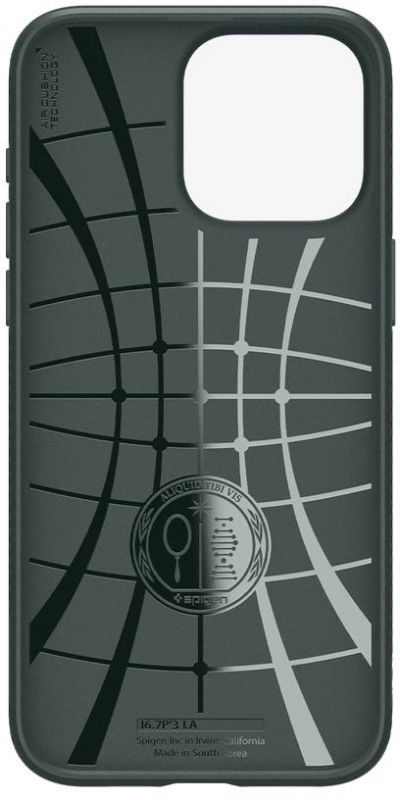 Чохол Spigen для Apple iPhone 15 Pro Liquid Air, Abyss Green