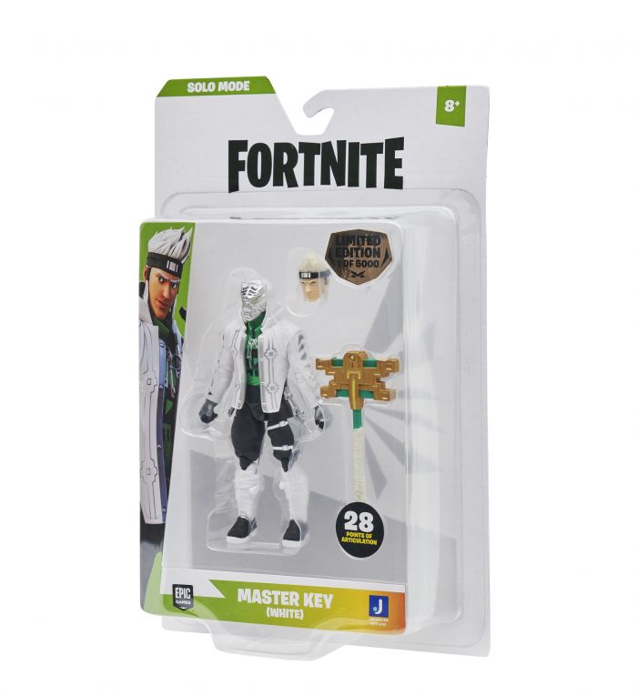 Колекційна фігурка Fortnite Solo Mode Master Key - White, 10см