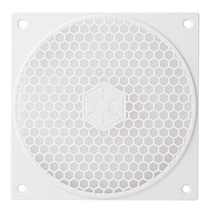 Пиловий фільтр для вентилятора SilverStone FF121W, 120мм, білий