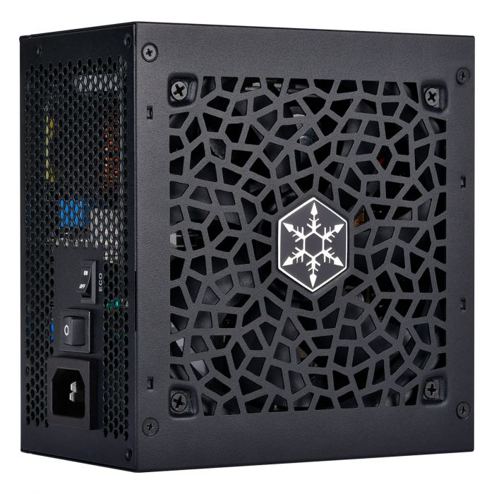 Блок живлення  SilverStone Decathlon  (850W), >89%, 80+ Gold, 120мм, 1xMB 24pin(20+4), 2xCPU 8pin(4+4), 4xMolex, 8xSATA, 4xPCIe 8pin(6+2), 1x(12+4pin)(12V-2x6) GEN5, Fully Modular