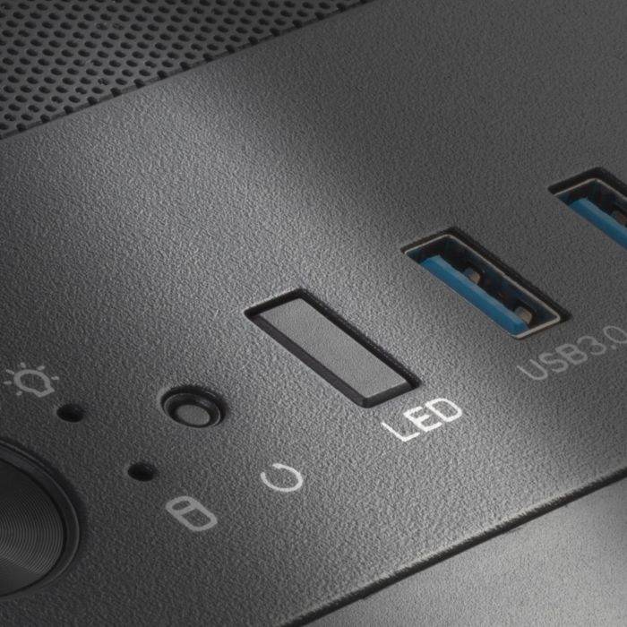 Корпус SilverStone Fara FAV1MB-PRO без БЖ, 2xUSB3.0, 2xUSB2.0, 1x120мм, ARGB VGA 379мм, LCS ready, TG Side Panel, ATX, чорний