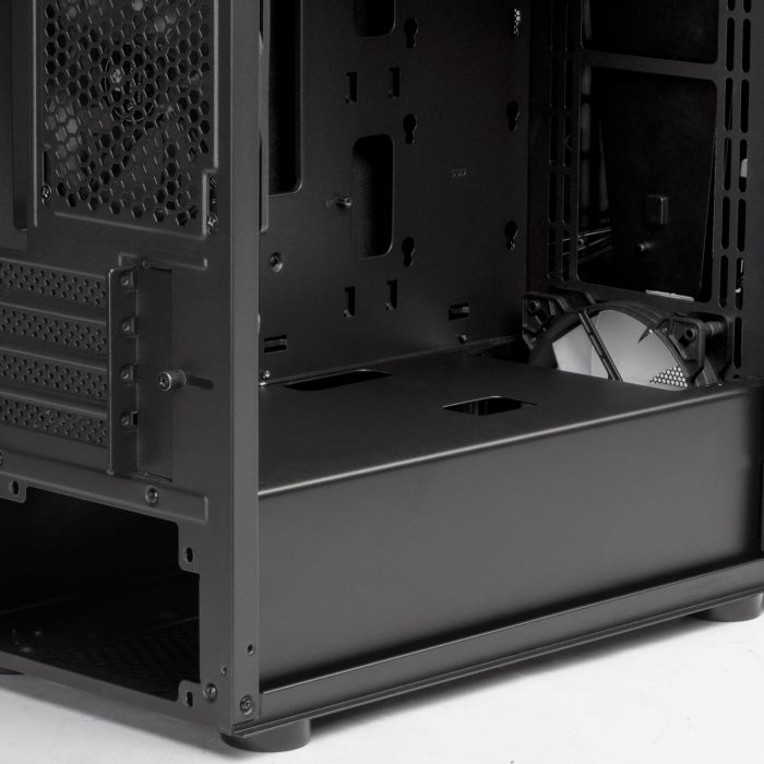 Корпус SilverStone Fara FAV1MB-PRO без БЖ, 2xUSB3.0, 2xUSB2.0, 1x120мм, ARGB VGA 379мм, LCS ready, TG Side Panel, ATX, чорний