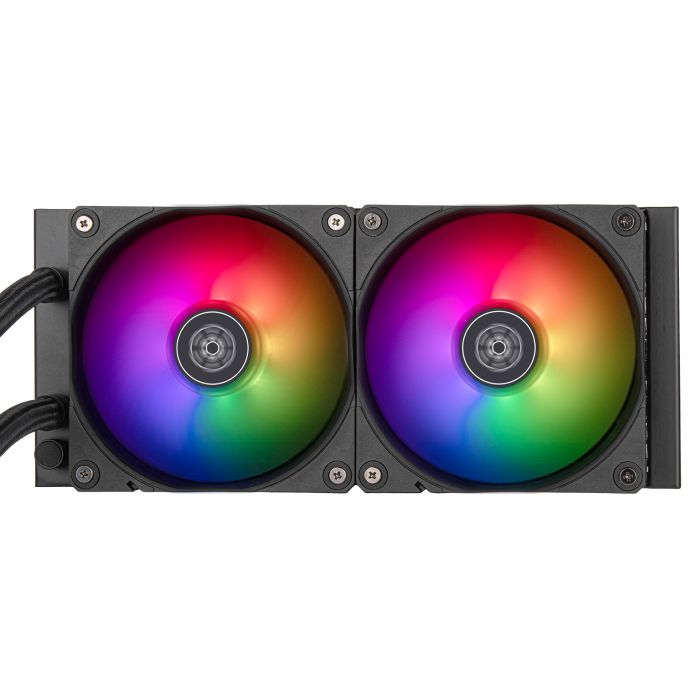 Система рідинного оxолодження SilverStone IceMyst IM240-ARGB, LGA1700, 2066, 2011, 1200, 115x, AM5, AM4, TDP240W, чорний