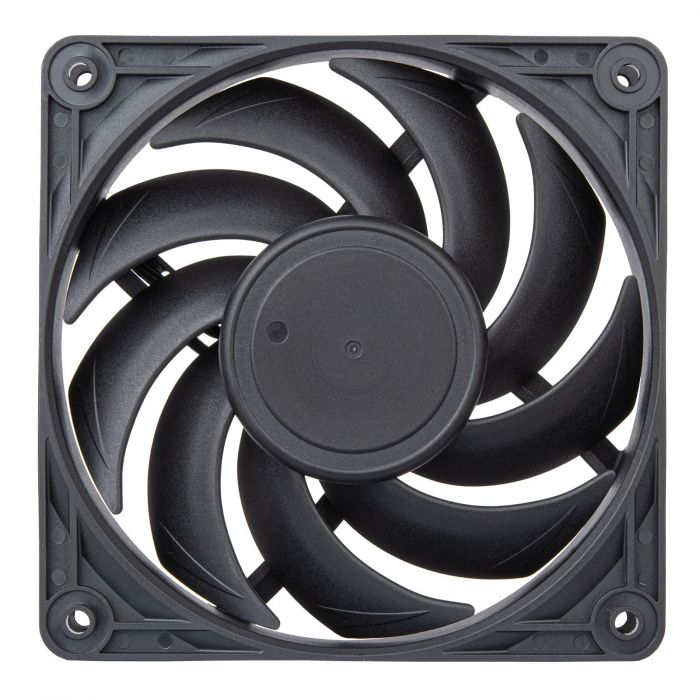 Корпусний вентилятор SilverStone Vista VS120B-F, 120мм, 1500rpm, 3pin 23.1dBa, чорний