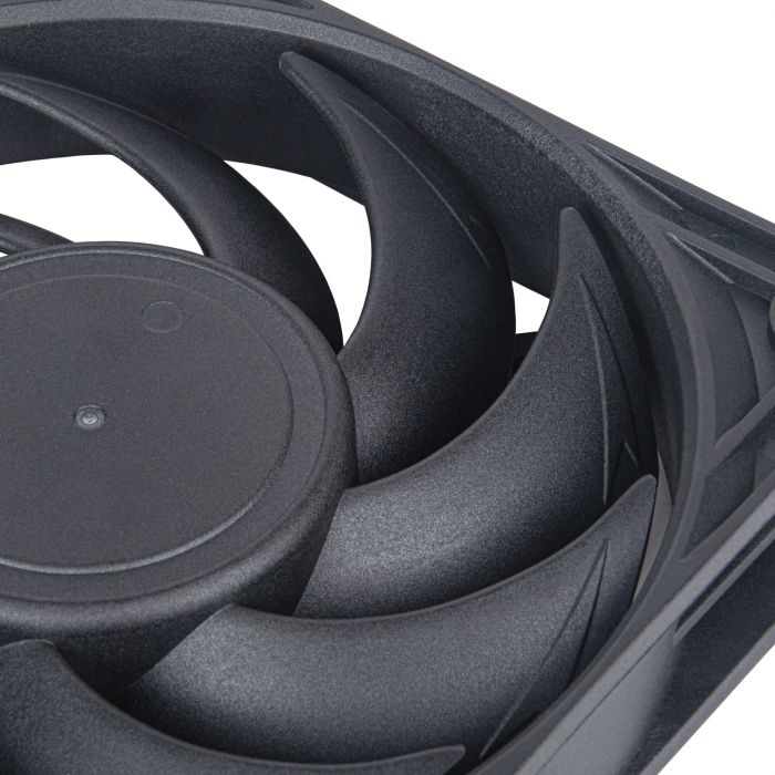 Корпусний вентилятор SilverStone Vista VS120B-F, 120мм, 1500rpm, 3pin 23.1dBa, чорний