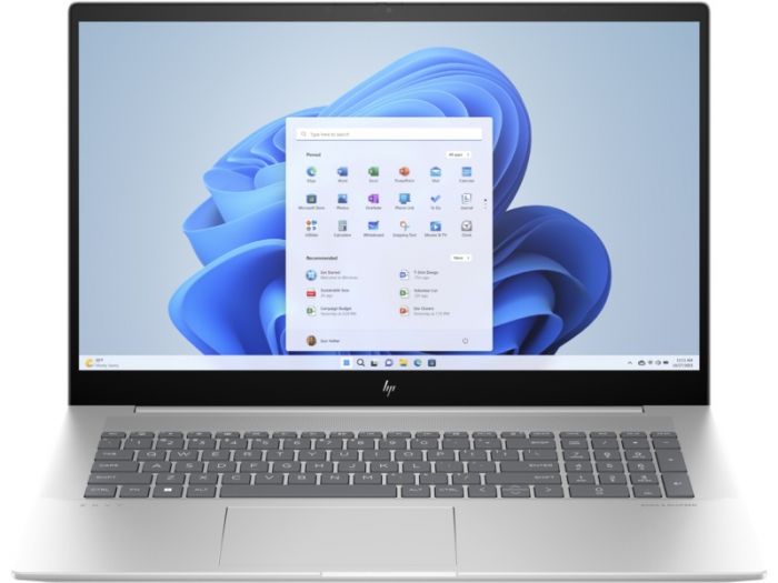 Ноутбук HP ENVY 17-cw0004ua 17.3" FHD IPS, Intel i7-1355U, 16GB, F512GB, NVD3050-4, Win11, сріблястий