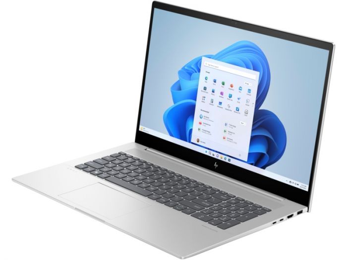 Ноутбук HP ENVY 17-cw0004ua 17.3" FHD IPS, Intel i7-1355U, 16GB, F512GB, NVD3050-4, Win11, сріблястий