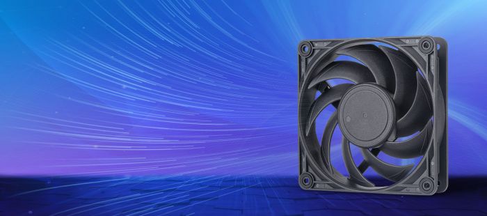 Корпусний вентилятор SilverStone Vista VS120B, 120мм, 2000rpm, 4pin PWM, 30.6dBa, чорний