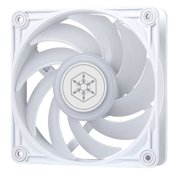 Корпусний вентилятор SilverStone Vista VS120W-ARGB, 120мм, 2000rpm, 4pin PWM, 3pin +5VARGB, 30.6dBa, білий