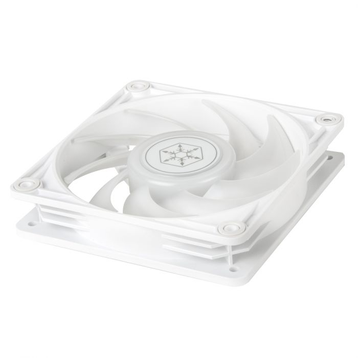 Корпусний вентилятор SilverStone Vista VS120W-ARGB, 120мм, 2000rpm, 4pin PWM, 3pin +5VARGB, 30.6dBa, білий