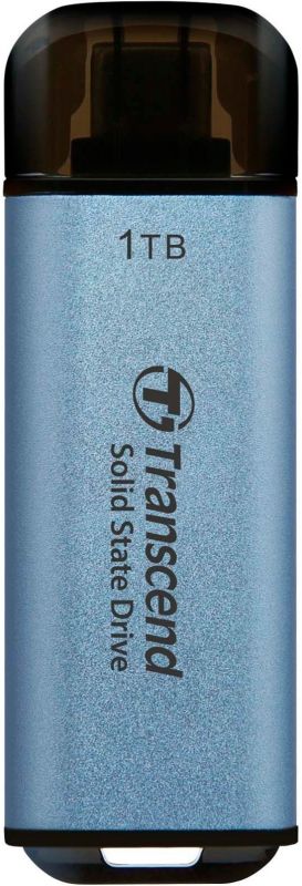 Портативний SSD Transcend 1TB USB 3.1 Gen 2 Type-C ESD300 Синій