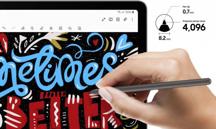 Стілус Samsung S Pen для планшета Galaxy Tab S9 FE (X510/516/610/616) Grey
