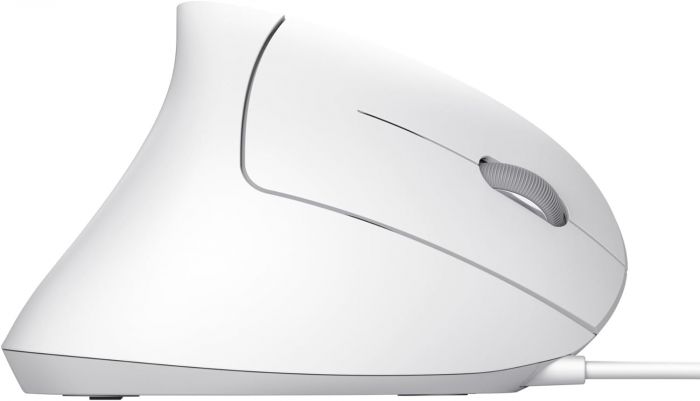 Миша Trust Verto Ergonomic, USB-A, Білий