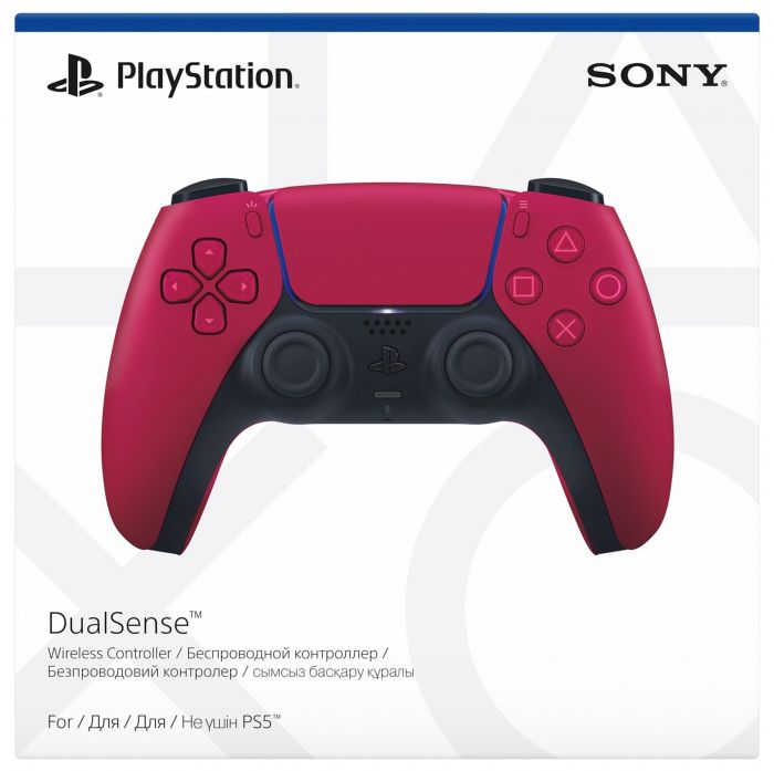 Геймпад PlayStation 5 Dualsense BT, червоний