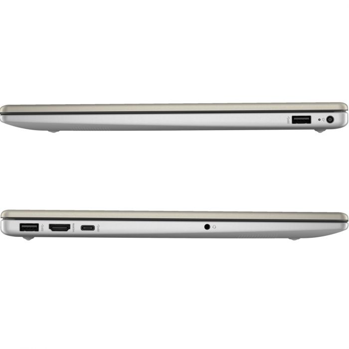 Ноутбук HP 15-fc0002ua 15.6" FHD IPS AG, AMD R5-7520U, 8GB, F512GB, UMA, DOS, золотистий