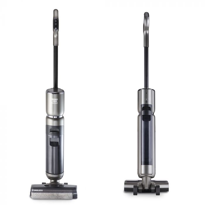 Пилосос Thomas бездротовий AQUA FLOORCLEANER CORDLESS PLUS, 150Вт, конт пил -0,75л, автон. робота до 35хв, вага-4кг, НЕРА, голубий