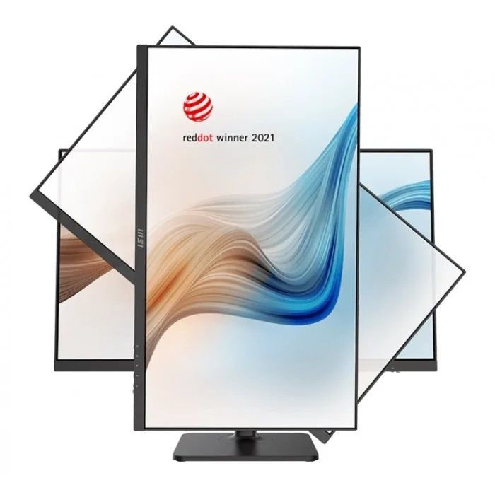 Монітор MSI 27" Modern MD272QP HDMI, DP, USB-C, 2xUSB, MM, IPS, 2560x1440, 75Hz, 4ms, sRGB 95%, Pivot