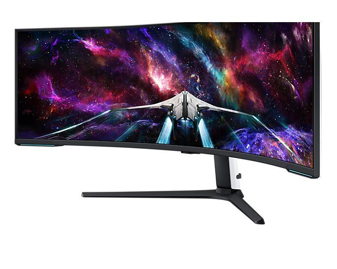 Монітор Samsung 57" Odyssey Neo G9 G95NC HDMI, DP, USB, VA, 7680x2160, 240Hz, 1ms