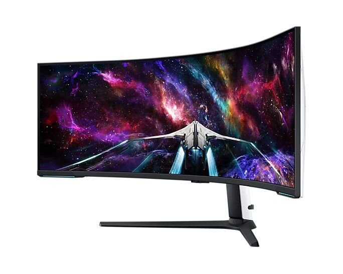 Монітор Samsung 57" Odyssey Neo G9 G95NC HDMI, DP, USB, VA, 7680x2160, 240Hz, 1ms
