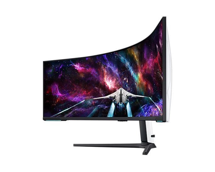 Монітор Samsung 57" Odyssey Neo G9 G95NC HDMI, DP, USB, VA, 7680x2160, 240Hz, 1ms